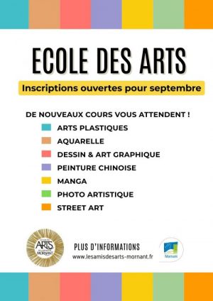 AFFICHE COURS RENTREE mairie 2026 2027