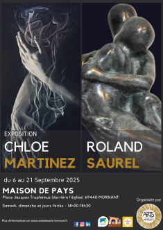 Chloé Martinez et Roland Saurel