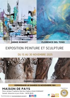 affiche Expo DEL TOSO ROBERT SASSO